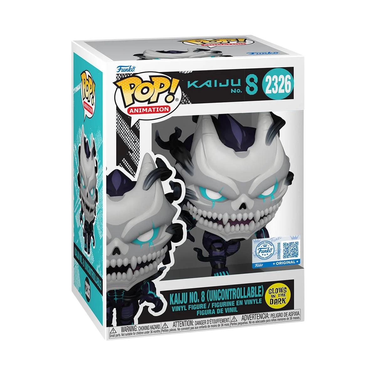 Funko Pop! Kaiju No. 8 (Uncontrollable) [Glow]