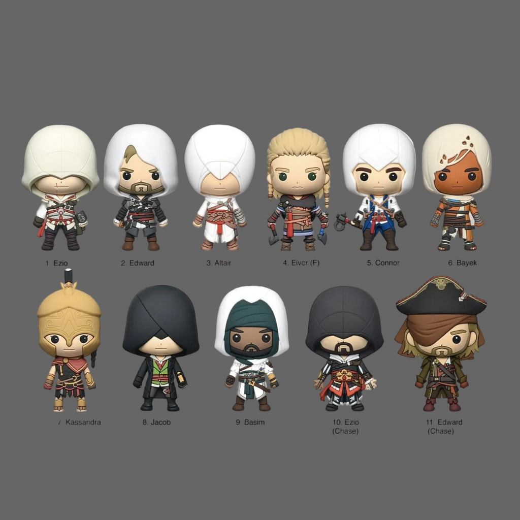 Assassin's Creed Foam Bag Clip