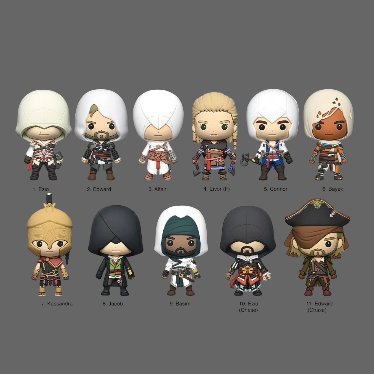 Assassin's Creed Foam Bag Clip