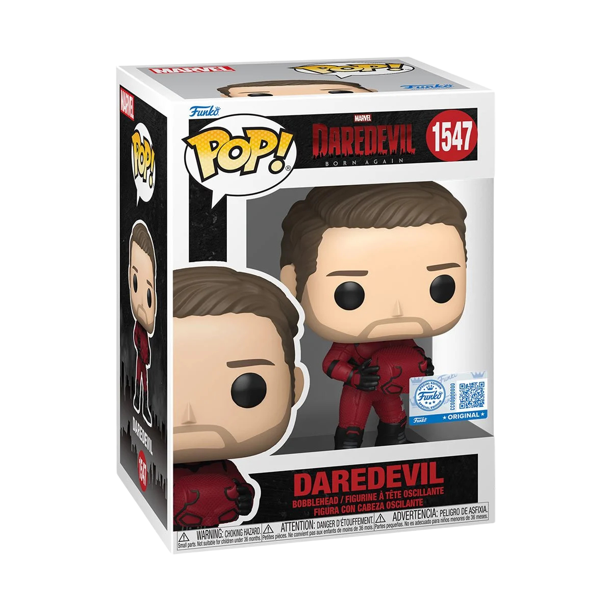 Funko Pop! Daredevil Unmasked