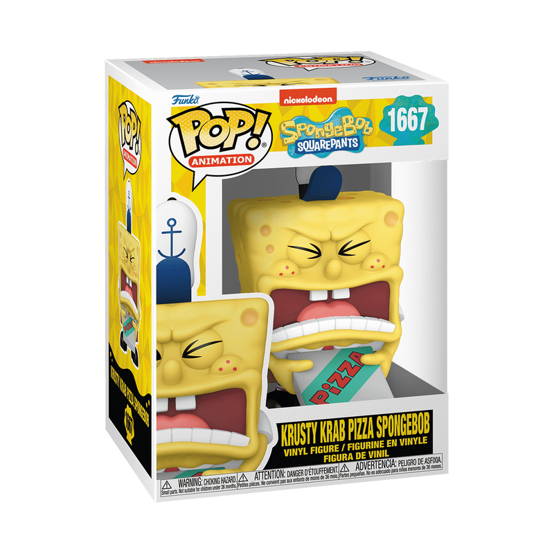 Funko Pop! Krusty Krab Pizza SpongeBob