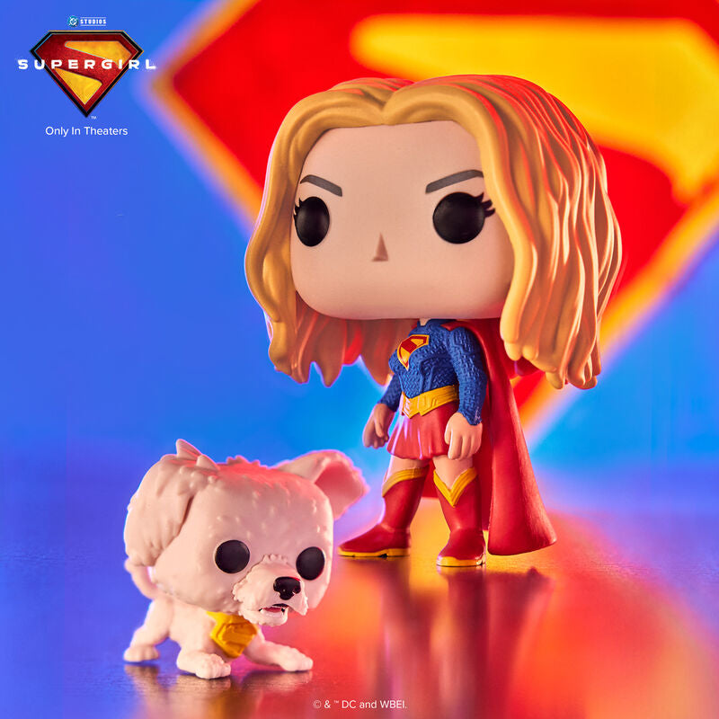 Funko Pop! & Buddy Supergirl with Puppy Krypto