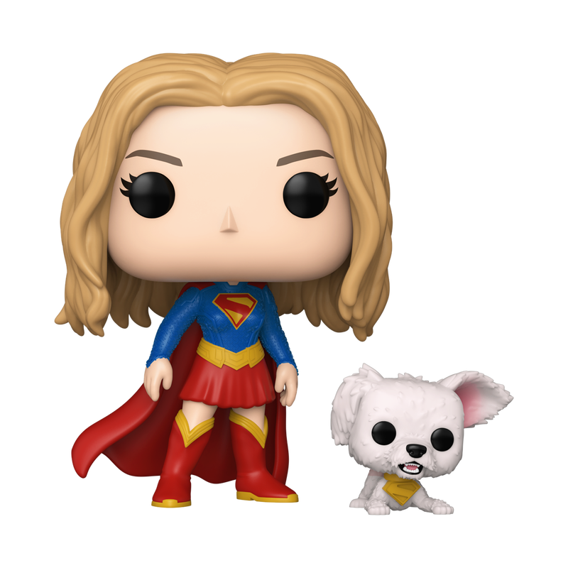 Funko Pop! & Buddy Supergirl with Puppy Krypto