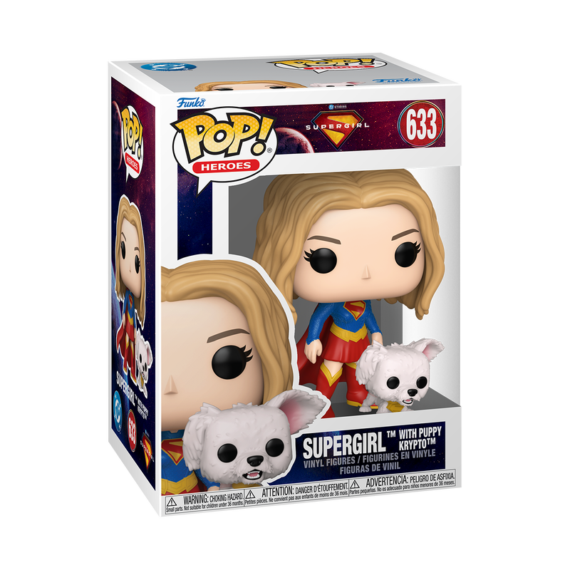 Funko Pop! & Buddy Supergirl with Puppy Krypto