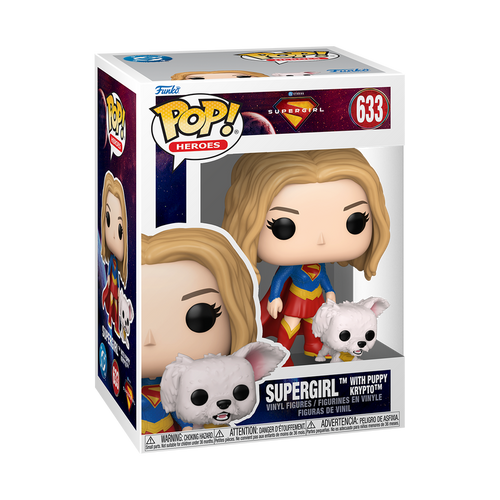 Funko Pop! & Buddy Supergirl with Puppy Krypto