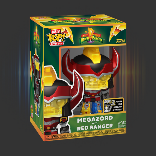 Funko Bitty Pop! Bitty Bot Megazord with Red Ranger