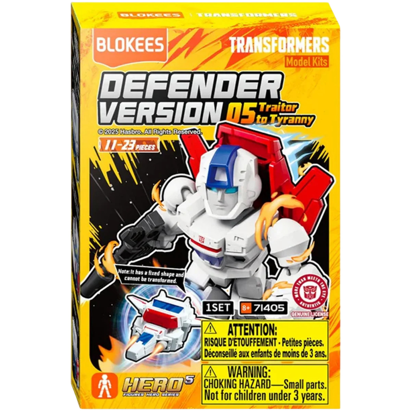 Transformers Defender Ver 05 Blokees Mini Model Kit