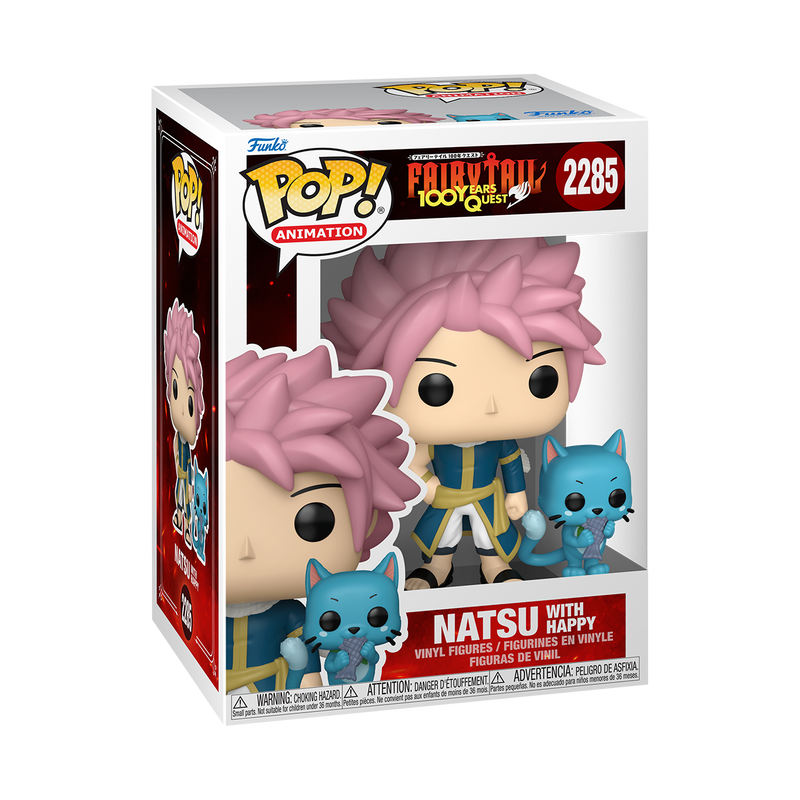 Funko Pop! & Buddy Natsu with Happy