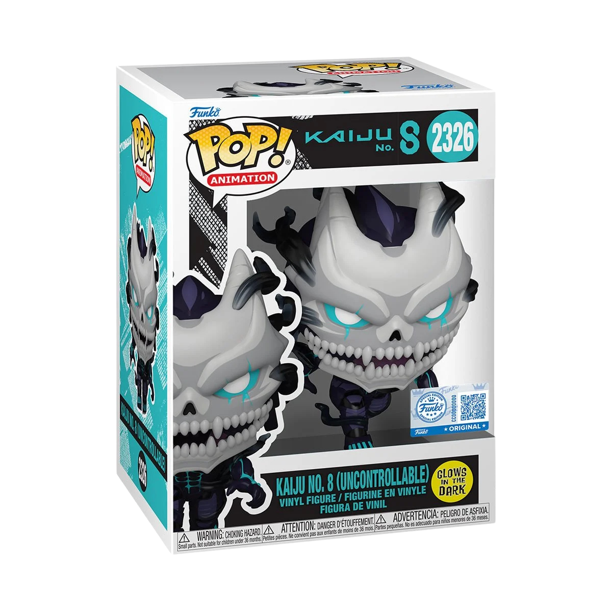 Funko Pop! Kaiju No. 8 (Uncontrollable) [Glow]