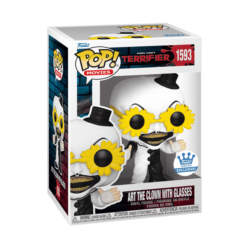 Funko Pop! Art the Clown with Glasses [COMMON ONLY]