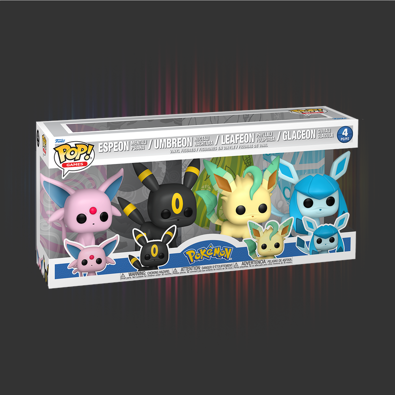 Funko Pop! Eevee (Elemental Evolutions) 4-Pack
