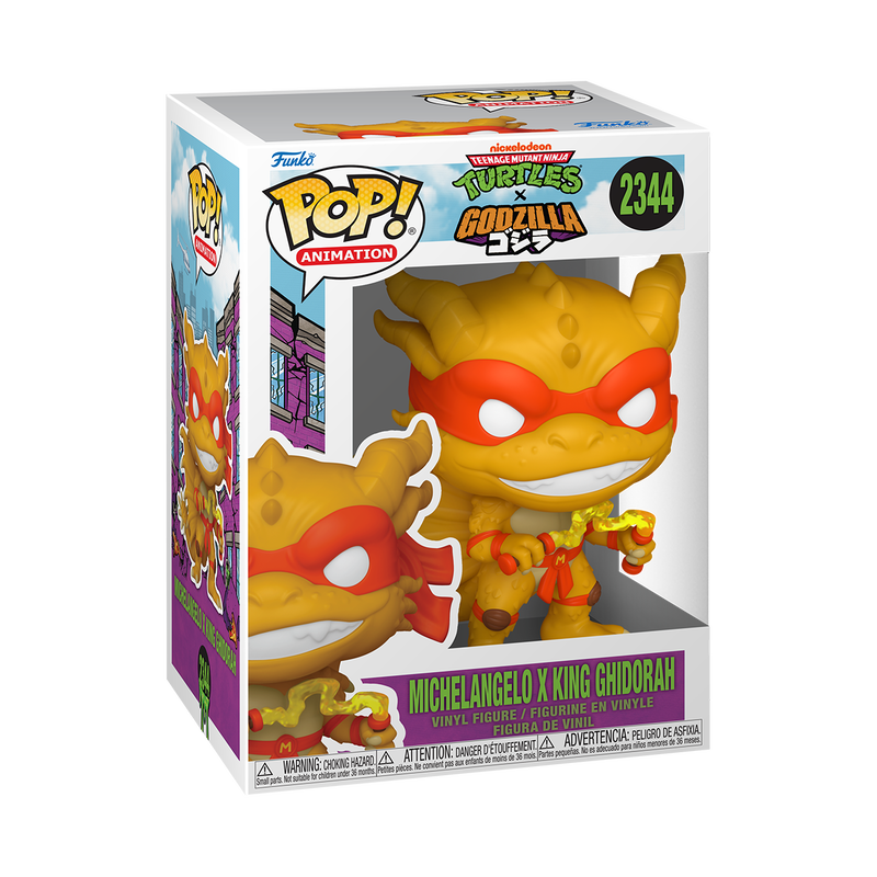 Funko Pop! Michelangelo x King Ghidorah