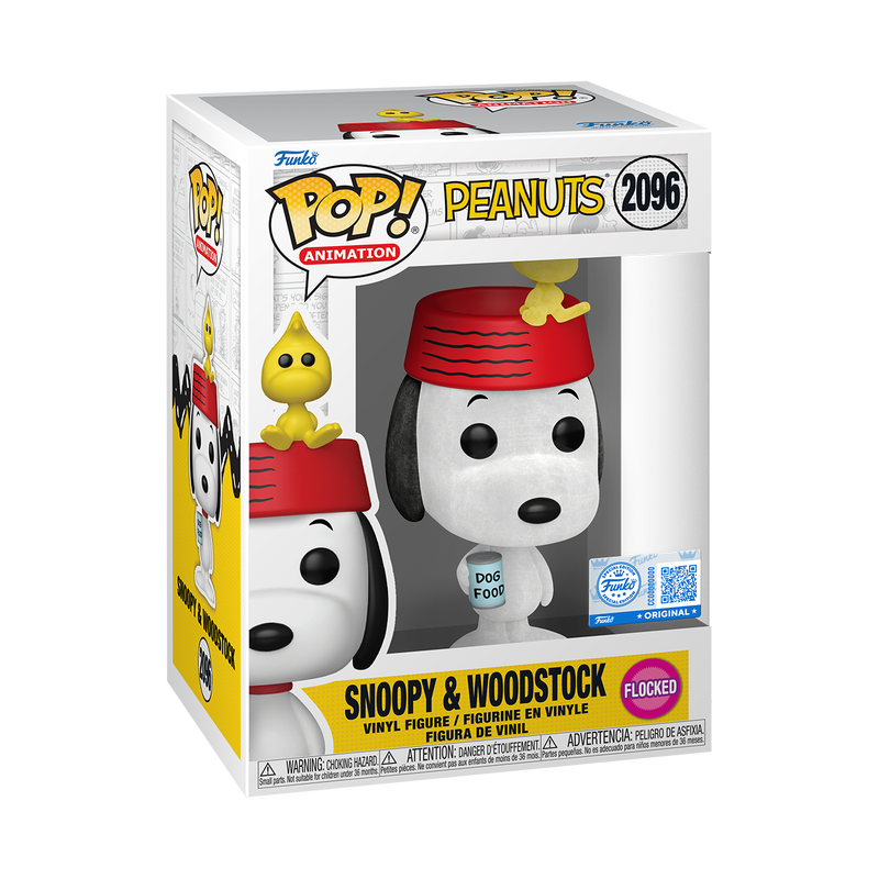 Funko Pop! Snoopy & Woodstock (Flocked)