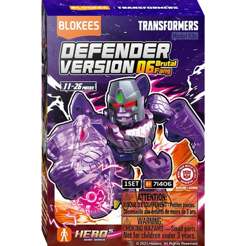 Transformers Defender Ver 06 Blokees Mini Model Kit